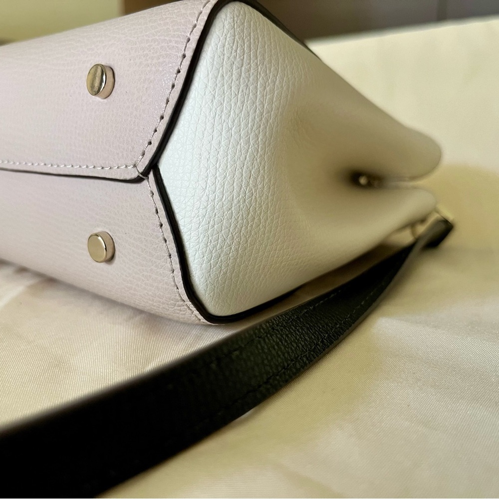 Kate Spade Taupe and White Crossbody Bag NWOT - Picture 11 of 13